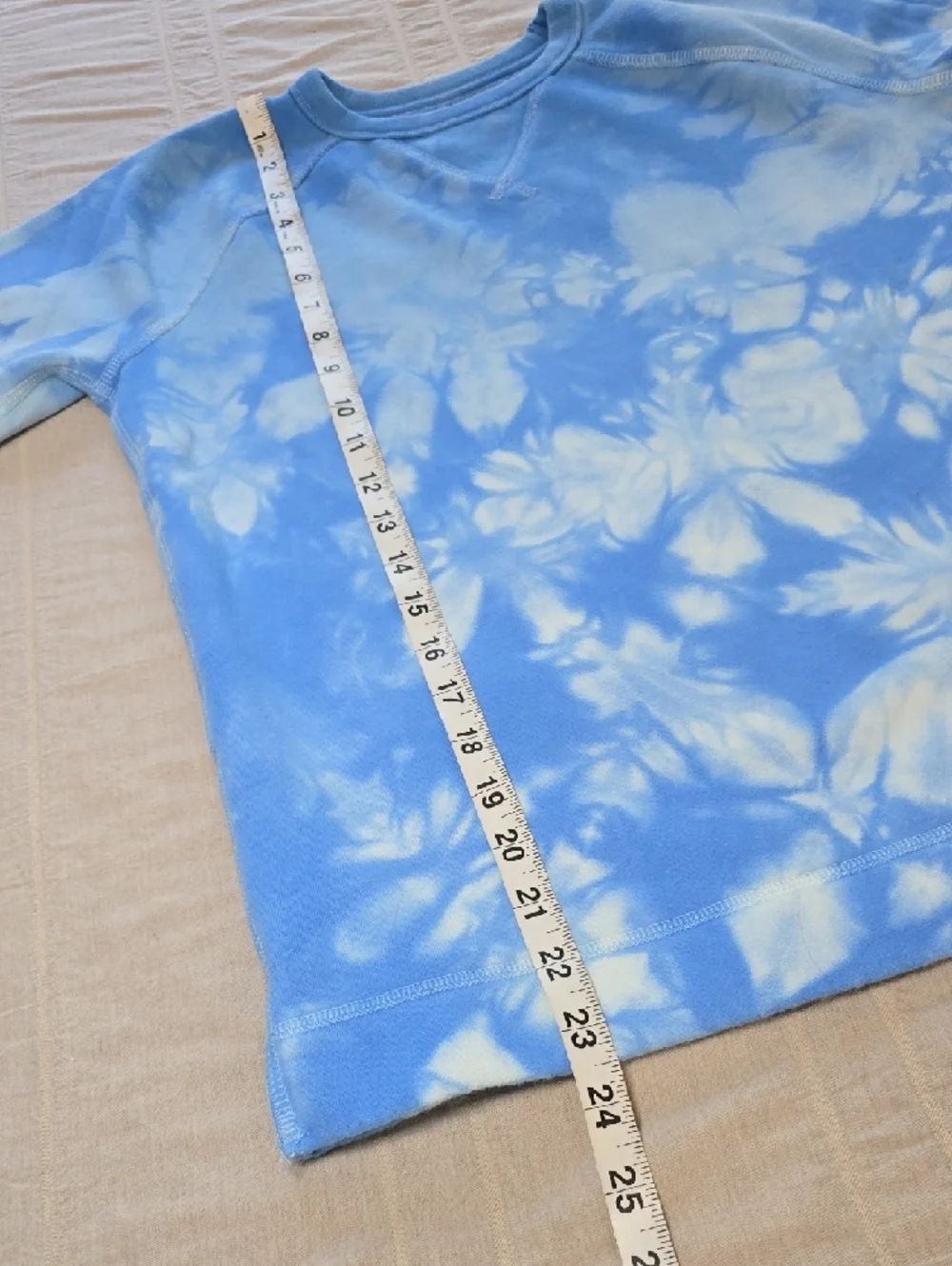 GAP Kids Blue & White Tie-Dye Sweatshirt Size XL (12)